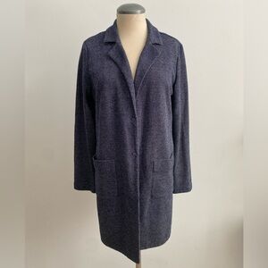 Women's Navy Blazer Coat